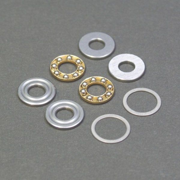画像1: クエスト QH0002-07  (CA30/50/E6-550/600FBL用)  6×14×5mm スラストベアリング【メーカー直送になります】   (1)