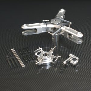 画像: クエスト QH0071 (NeoCA30/CA50/E6-550/600FBL用) FBL10-3Blade ヘッドセット(スワッシュ付) 【メーカー直送になります】  