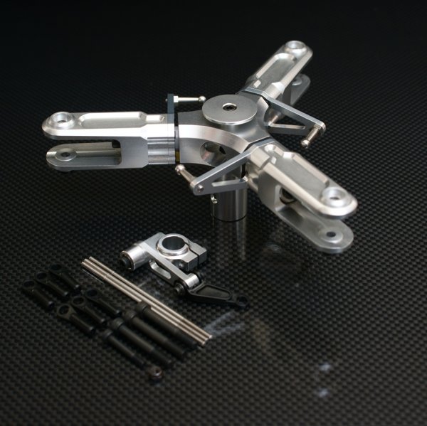 画像1: クエスト QH0070 (NeoCA30/CA50/E6-550/600FBL用) FBL10-3Blade ヘッドセット(スワッシュ無し) 【メーカー直送になります】 (1)