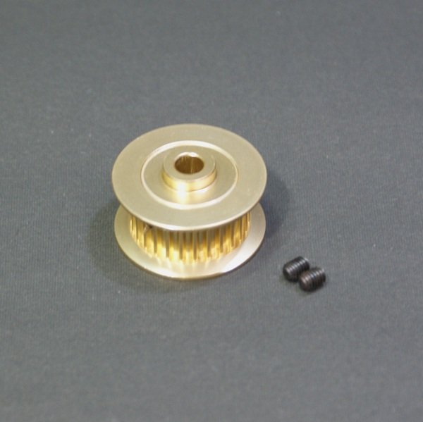 画像1: クエスト QH0050-27 (E6S-600/550/E12S/120-720/E12S-787/775用) 27Tプーリー (オプション)【メーカー直送になります】 (1)
