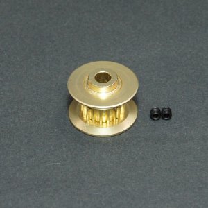 画像: クエスト QH0050-18 (E6-600/E12S/120-720/E12S-787/775用) 18Tプーリー (オプション)【メーカー直送になります】