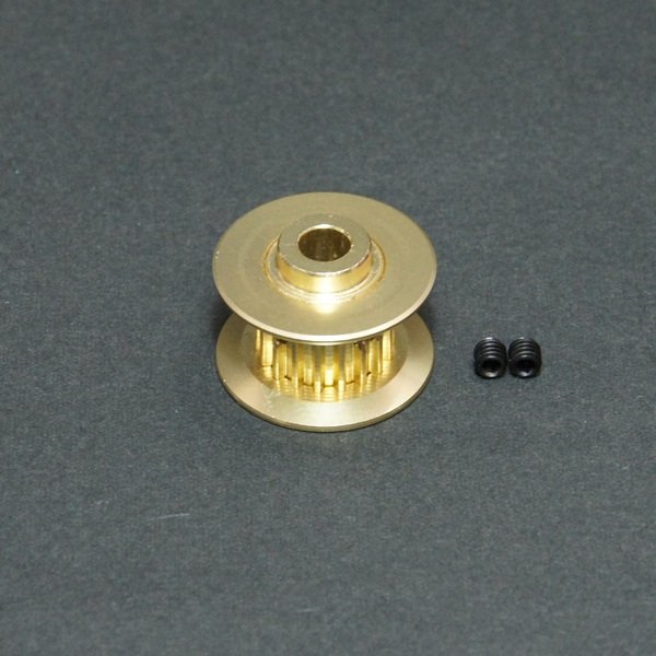 画像1: クエスト QH0050-18 (E6-600/E12S/120-720/E12S-787/775用) 18Tプーリー (オプション)【メーカー直送になります】 (1)