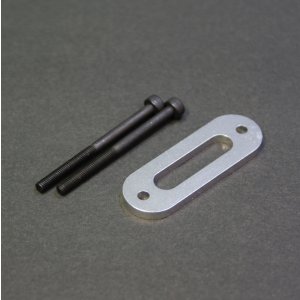 画像: クエスト QH0064-03 (CA50用) 50用 マフラーオフセットスペーサー (3mm)【メーカー直送になります】