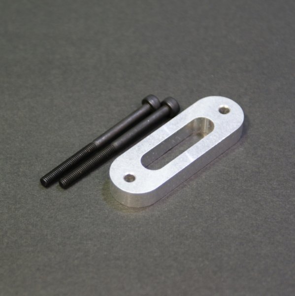 画像1: クエスト QH0064-06 (CA50用) 50用 マフラーオフセットスペーサー (6mm)【メーカー直送になります】 (1)