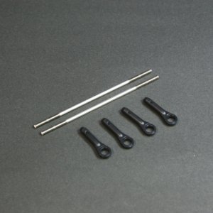画像: クエスト QH0069-04 (CA90Ver06・CA120・GT15・IM12・IM12-720・IM12-787・IM12-775用) ヘッドリンケージロッドセット (FBL12-2Blade)【メーカー直送になります】