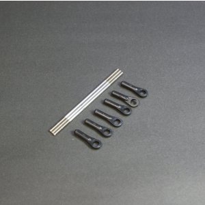 画像: クエスト QH0071-02 (CA30・CA50・E6用) ヘッドリンケージロッドセット (FBL10-3Blade)【メーカー直送になります】