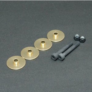 画像: クエスト CA6105-02G (120-720/E12S-787/GT15/ZG他用) ドラッグワッシャー（ゴールドt=2）14mm厚用【メーカー直送になります】  
