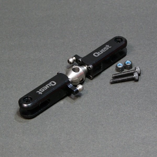 画像1: クエスト QH0082 (CA30/50/E6/GT15/ZG用) ＨＰテールグリップ　5°（ブラック）【メーカー直送になります】     (1)