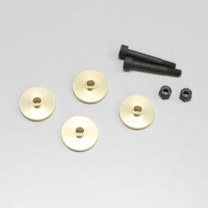 画像: クエスト CA6105-01G (CA90/120-720/E12S-787/GT15/ZG他用) ドラッグワッシャー(ゴールド/12mm厚メインローター用)【メーカー直送になります】  