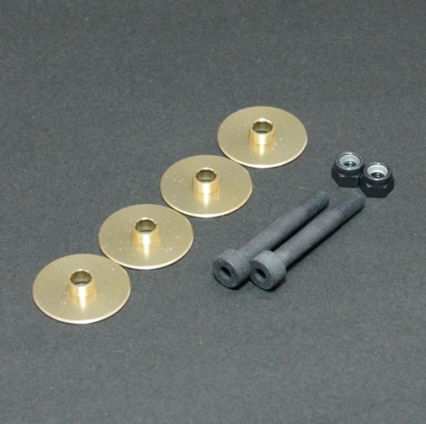 画像1: クエスト CA6105-03G (CA90/E12S-720/787/GT-15/ZG用) ドラッグワッシャ（ゴールドt=1）16mm厚用【メーカー直送になります】   (1)