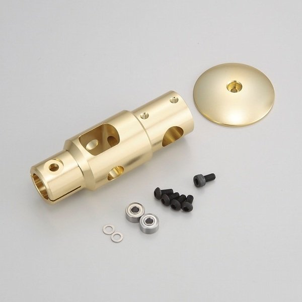 画像1: クエスト CA6102G (ZG用) センターハブ (ゴールド) 【メーカー直送になります】   (1)
