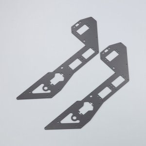 画像: クエスト CA6166B (CA90/GT-15/ZG用) サーボプレート (CALIBER 90)【メーカー直送になります】   