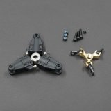 画像: クエスト QH0139 (E12S-775用) 3枚テールローターグリップセット (IM775)【メーカー直送になります】  