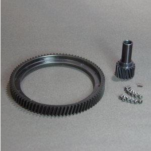 画像: クエスト QH0102 (CA 90Ver06/GT15/E12S-775/787/120-720用) スパイラルギアセット【メーカー直送になります】  