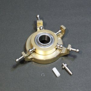 画像: クエスト QH0080-05 (FBL=CA/90Ver06/GT15/ZG/E12S-775/787/120-720用) スワッシュプレート (FBL12-3Blade)【メーカー直送になります】  