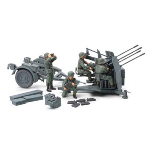 画像: タミヤ(32554)1/48 ドイツ20mm4連装高射機関砲38型