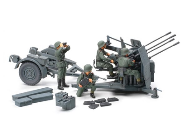 画像1: タミヤ（32554）1/48 ドイツ20mm4連装高射機関砲38型   (1)