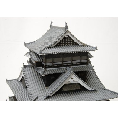 画像3: ウッディジョー (NO.329) 1/150 熊本城 木製模型 組立キット