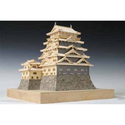 画像1: ウッディジョー (NO.291) 1/150 福山城 木製模型 組立キット  