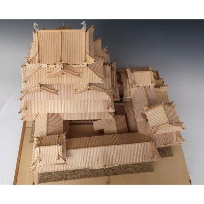 画像3: ウッディジョー (NO.326) 1/150 姫路城 木製模型 組立キット