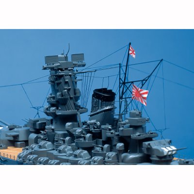 画像2: ウッディジョー (NO.658) 1/250 戦艦大和 木製模型 組立キット