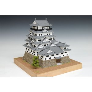 画像: ウッディジョー (NO.291) 1/150 福山城 木製模型 組立キット  