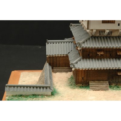 画像3: ウッディジョー (NO.330) 1/150 岩国城 木製模型 組立キット