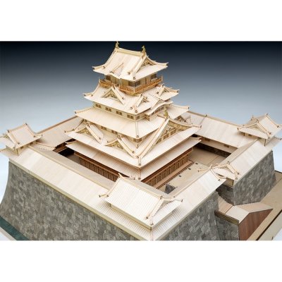 画像2: ウッディジョー (NO.290) 1/150 駿府城 木製模型 組立キット