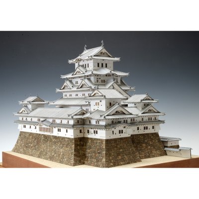 画像1: ウッディジョー (NO.326) 1/150 姫路城 木製模型 組立キット