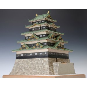 画像: ウッディジョー (NO.332) 1/150 江戸城 木製模型 組立キット 