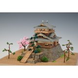画像: ウッディジョー (NO.257) 1/150 丸岡城 木製模型 組立キット 