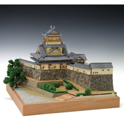画像1: ウッディジョー (NO.258) 1/150 高知城 木製模型 組立キット