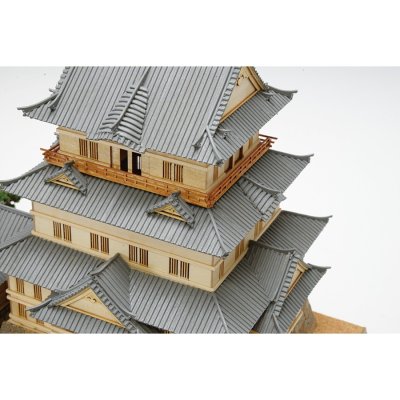 画像3: ウッディジョー (NO.261) 1/150 小田原城 木製模型 組立キット