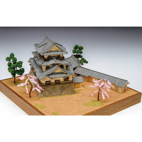 画像1: ウッディジョー (NO.337) 1/150 彦根城 木製模型 組立キット  (1)