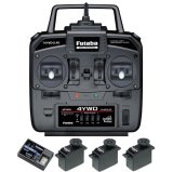 画像: フタバ (037177)  T4YWD+R214GFE受信機+Ｕ300サーボx3付セット  