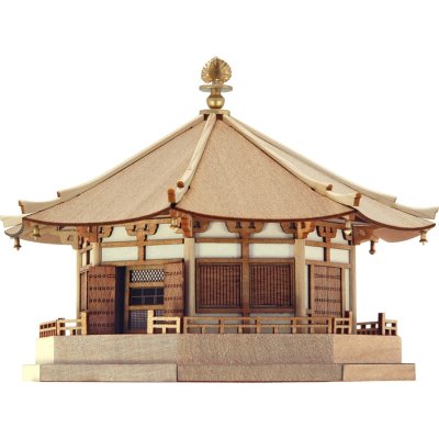画像2: ウッディジョー (NO.364) 1/150 法隆寺 夢殿 木製模型 組立キット