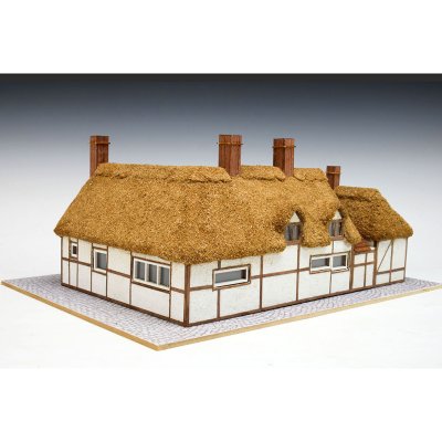 画像2: ウッディジョー (NO.323) 1/87 ヨーロッパの街並みシリーズ イギリス 木製模型 組立キット