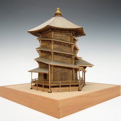 画像3: ウッディジョー (NO.264) 1/75 会津さざえ堂 木製模型 組立キット