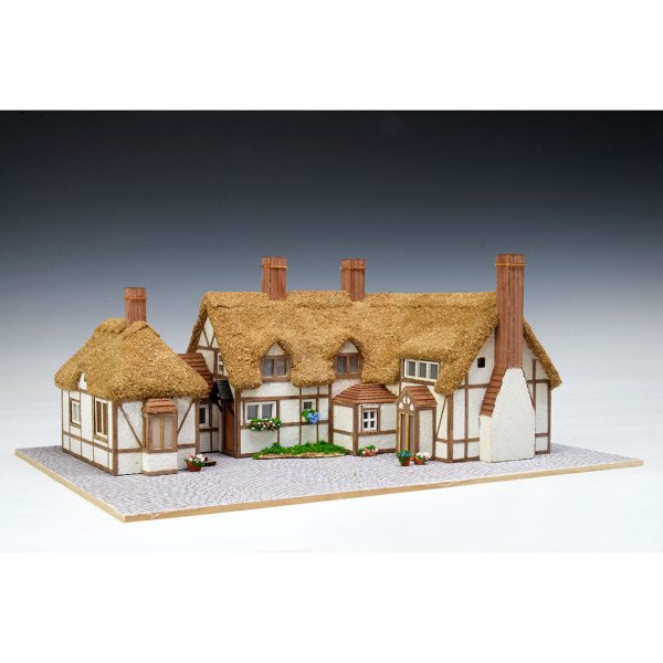 画像1: ウッディジョー (NO.323) 1/87 ヨーロッパの街並みシリーズ イギリス 木製模型 組立キット  (1)