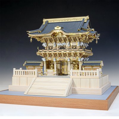画像3: ウッディジョー (NO.353) 1/50 日光東照宮 陽明門 木製模型 組立キット