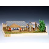 画像: ウッディジョー (NO.383) 東海道五十三次 関宿 木製模型 組立キット 