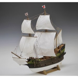 画像: ウッディジョー (NO.162) 1/80 サン・ファン・バウティスタ 木製模型 組立キット 