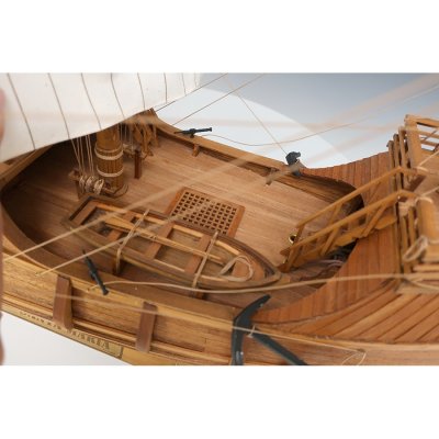 画像2: ウッディジョー (NO.651) 1/50 サンタマリア 木製模型 組立キット 