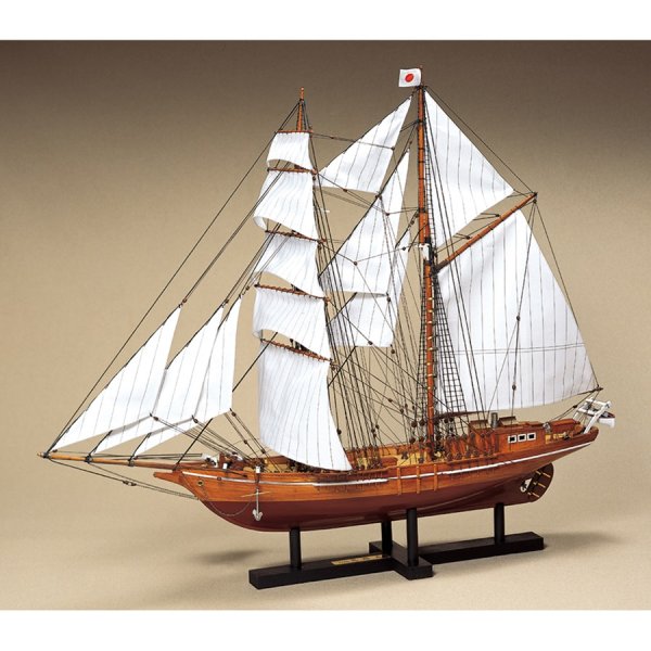画像1: ウッディジョー (NO.645) 1/70 忍路丸 木製模型 組立キット  (1)