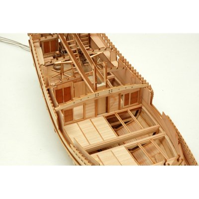 画像3: ウッディジョー (NO.655) 1/72 菱垣廻船 木製模型 組立キット