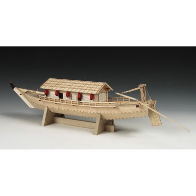 画像1: ウッディジョー (NO.657) 1/24 屋形船 木製模型 組立キット 