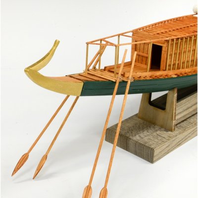 画像2: ウッディジョー (NO.660) 1/72 太陽の船 木製模型 組立キット 