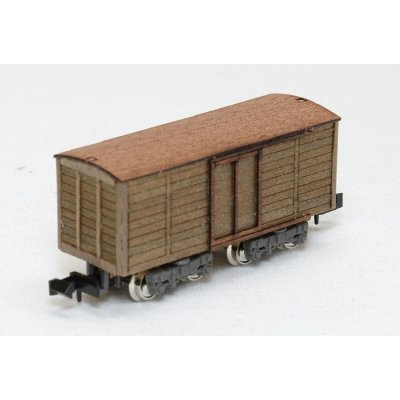 画像2: ウッディジョー (NO.178) 1/150 懐かしの木造電車＆機関車 No.8 木製模型 組立キット  