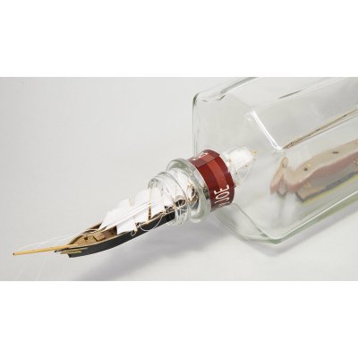 画像2: ウッディジョー (NO.134) ボトルシップ No.4 カティサーク 木製模型 組立キット 