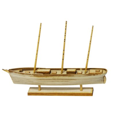 画像1: ウッディジョー (NO.134) ボトルシップ No.4 カティサーク 木製模型 組立キット 